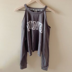 grey PINK sweatshirt